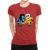 Ninjas - Womens Premium T-Shirts RIPT Apparel Small / Red