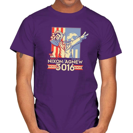 Nixon : Agnew 3016 Exclusive - Mens T-Shirts RIPT Apparel Small / Purple