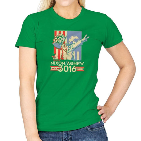Nixon : Agnew 3016 Exclusive - Womens T-Shirts RIPT Apparel Small / Irish Green