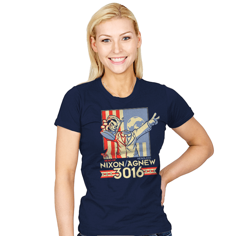 Nixon/Agnew 3016 - Womens T-Shirts RIPT Apparel