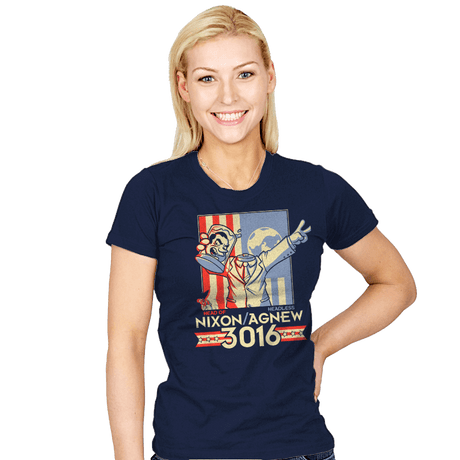 Nixon/Agnew 3016 - Womens T-Shirts RIPT Apparel