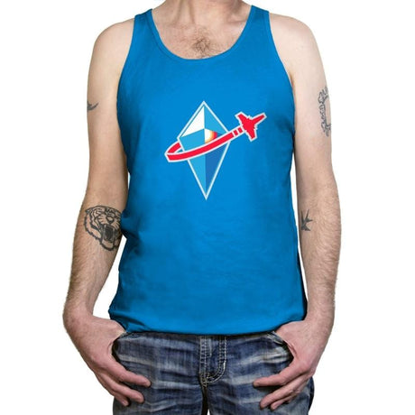 No Brick Sky Exclusive - Tanktop Tanktop RIPT Apparel X-Small / Neon Blue