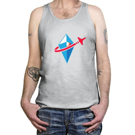 No Brick Sky Exclusive - Tanktop Tanktop RIPT Apparel X-Small / Silver