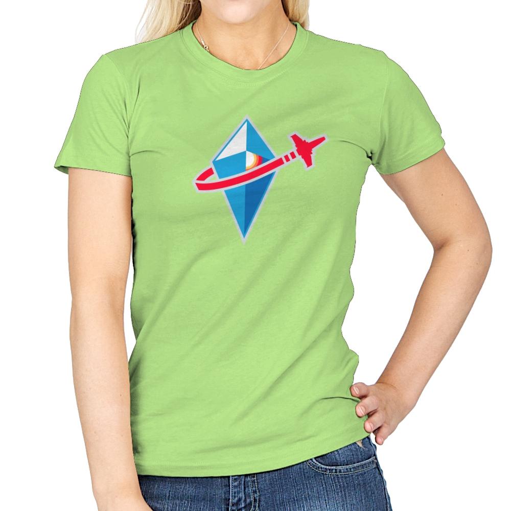 No Brick Sky Exclusive - Womens T-Shirts RIPT Apparel 3x-large / Mint Green
