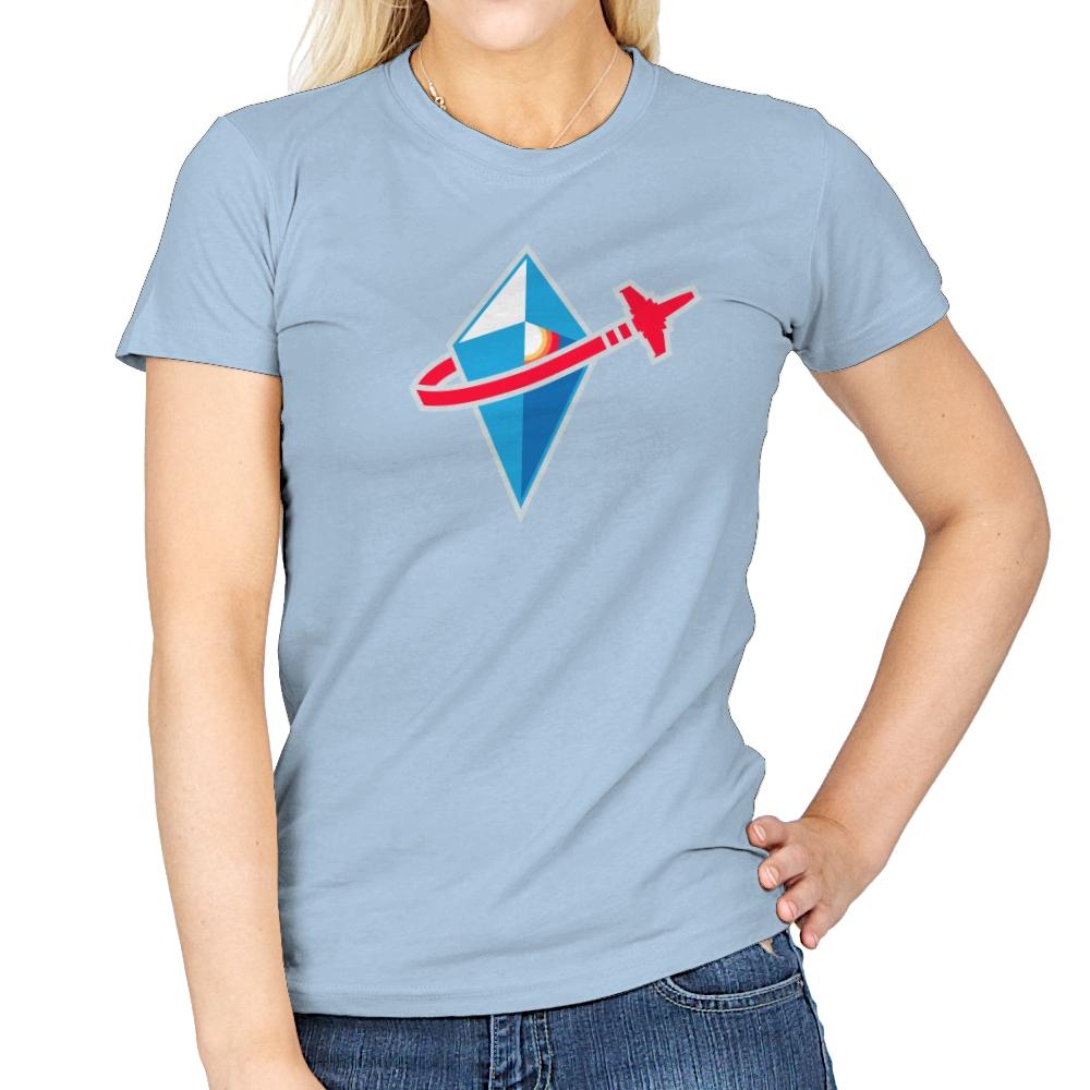 No Brick Sky Exclusive - Womens T-Shirts RIPT Apparel Small / Light Blue