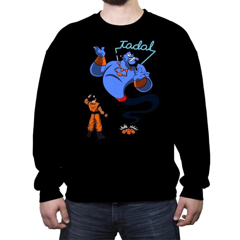 No Dragon - Crew Neck Sweatshirt Crew Neck Sweatshirt RIPT Apparel