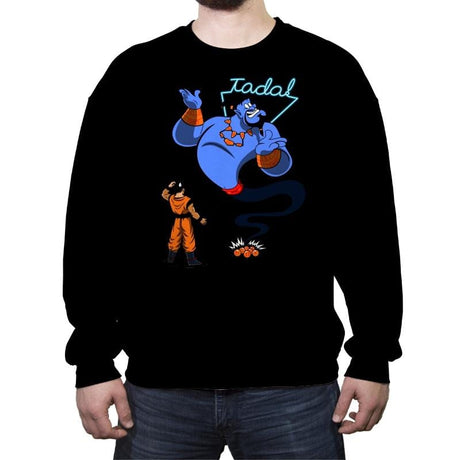No Dragon - Crew Neck Sweatshirt Crew Neck Sweatshirt RIPT Apparel