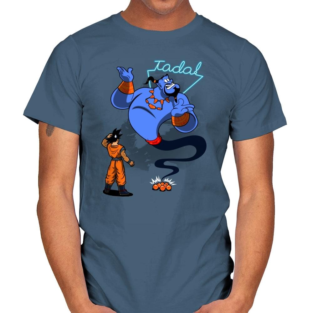 No Dragon - Mens T-Shirts RIPT Apparel Small / Indigo Blue