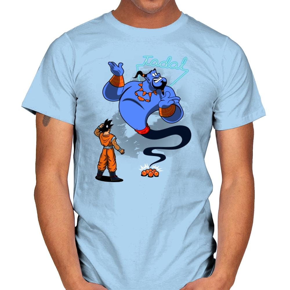 No Dragon - Mens T-Shirts RIPT Apparel Small / Light Blue