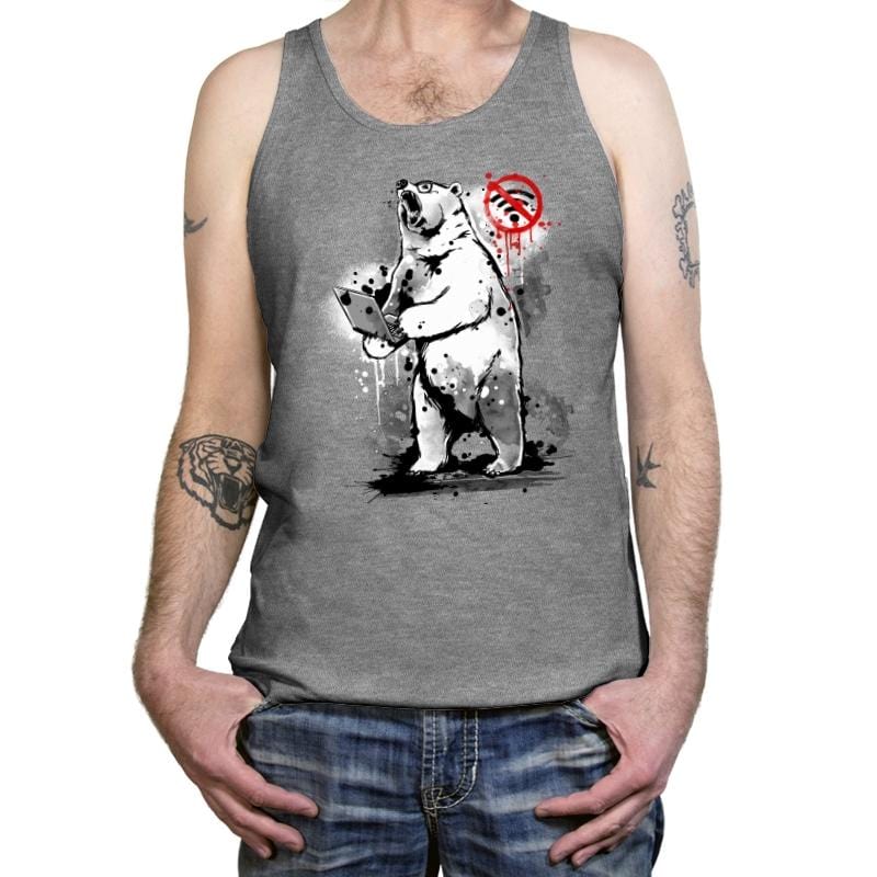 No Internet Connection - Tanktop Tanktop RIPT Apparel X-Small / Athletic Heather