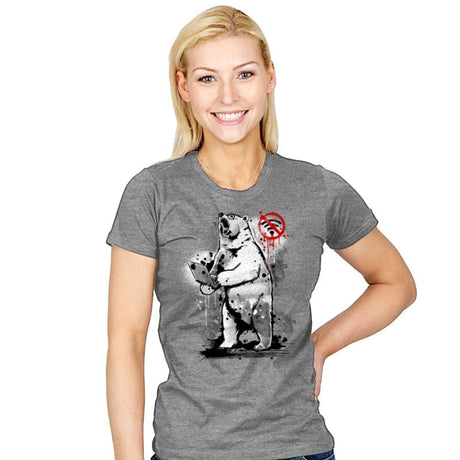 No Internet Connection - Womens T-Shirts RIPT Apparel Small / Heather