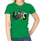 No Kissing - Womens T-Shirts RIPT Apparel Small / Irish Green