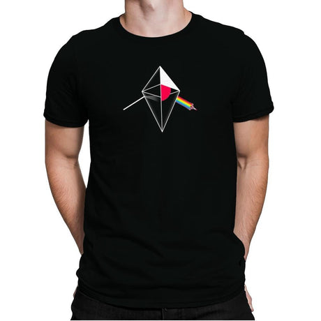 No Man's Side of the Moon Exclusive - Mens Premium T-Shirts RIPT Apparel Small / Black