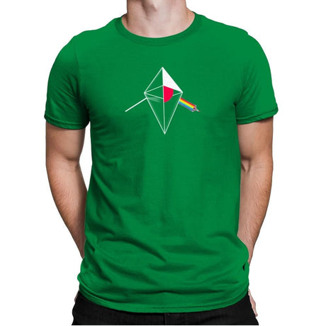 No Man's Side of the Moon Exclusive - Mens Premium T-Shirts RIPT Apparel Small / Kelly Green