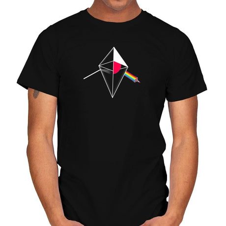 No Man's Side of the Moon Exclusive - Mens T-Shirts RIPT Apparel Small / Black