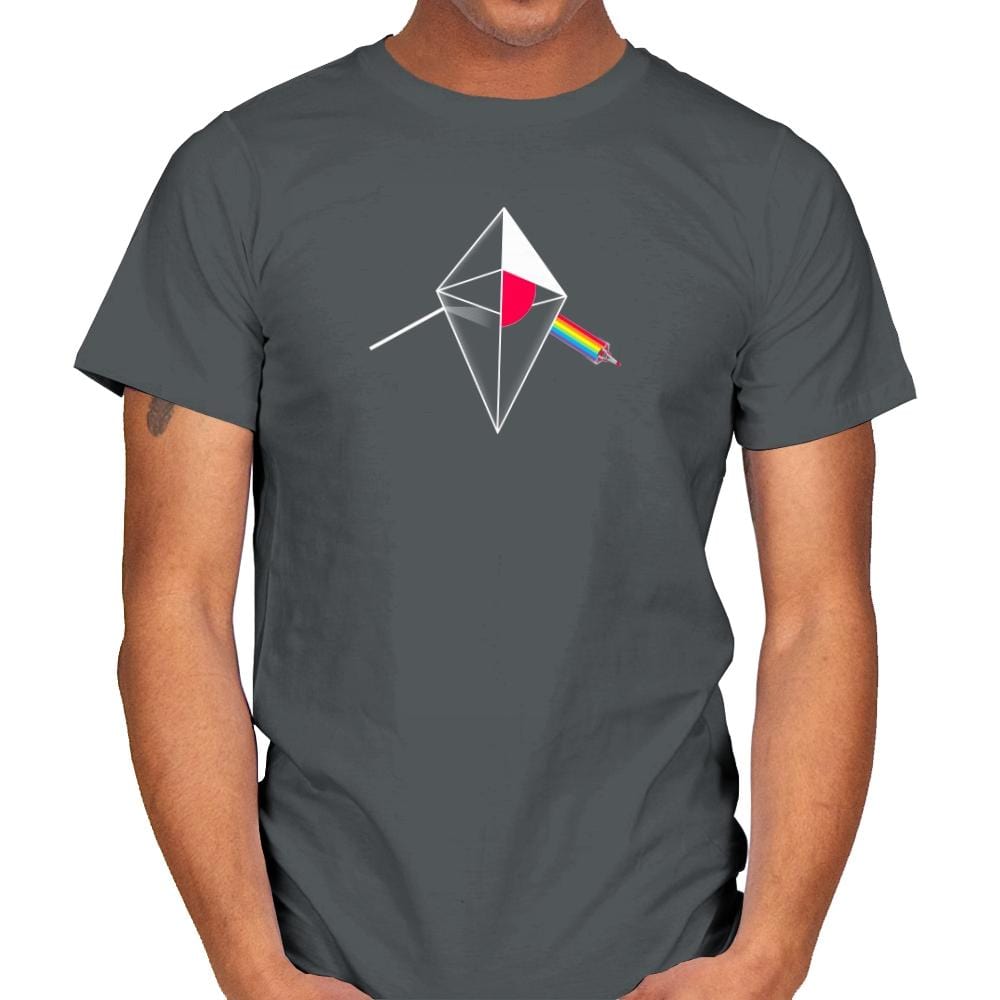 No Man's Side of the Moon Exclusive - Mens T-Shirts RIPT Apparel Small / Charcoal