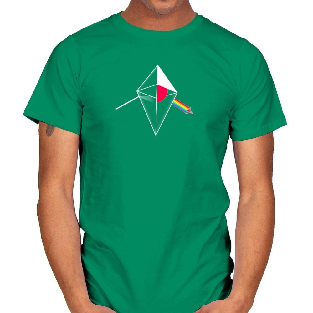 No Man's Side of the Moon Exclusive - Mens T-Shirts RIPT Apparel Small / Kelly Green