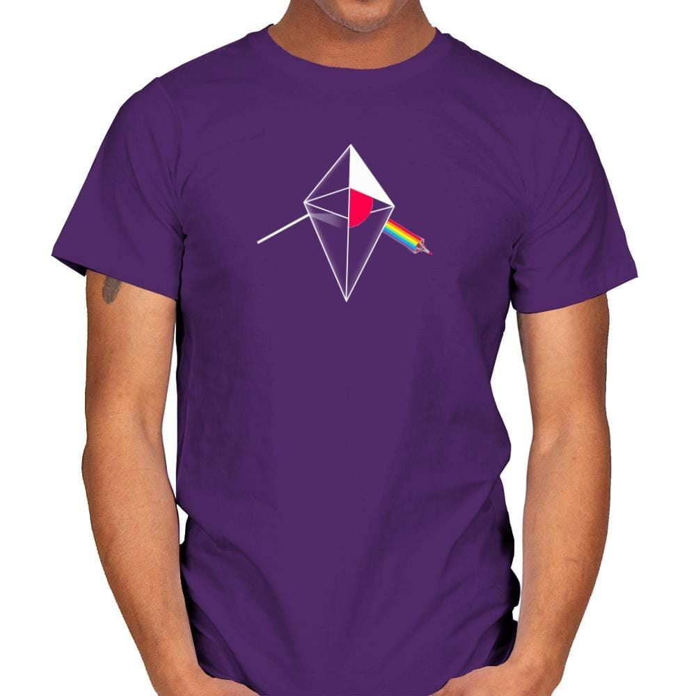No Man's Side of the Moon Exclusive - Mens T-Shirts RIPT Apparel Small / Purple