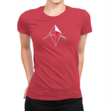 No Man's Side of the Moon Exclusive - Womens Premium T-Shirts RIPT Apparel Small / Red