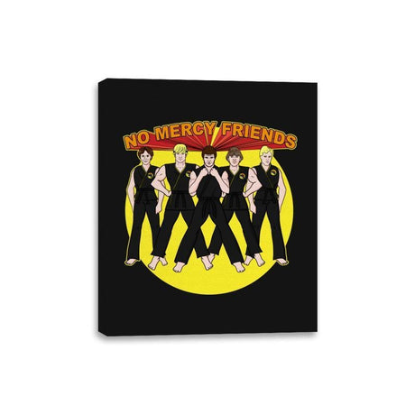 No Mercy Friends - Canvas Wraps Canvas Wraps RIPT Apparel 8x10 / Black