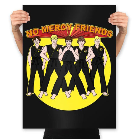 No Mercy Friends - Prints Posters RIPT Apparel 18x24 / Black