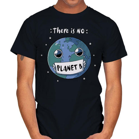 No Planet B - Mens T-Shirts RIPT Apparel Small / Black