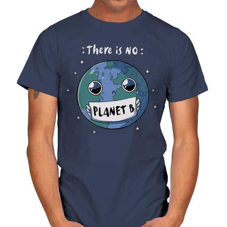 No Planet B - Mens T-Shirts RIPT Apparel Small / Navy
