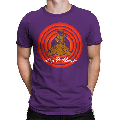 No Problem! - Mens Premium T-Shirts RIPT Apparel Small / Purple Rush