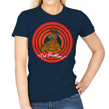 No Problem! - Womens T-Shirts RIPT Apparel Small / Navy