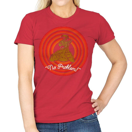 No Problem! - Womens T-Shirts RIPT Apparel Small / Red