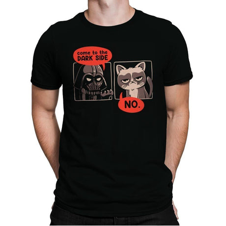 No Thanks - Mens Premium T-Shirts RIPT Apparel Small / Black