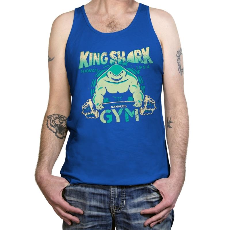 Nom Nom Gym - Tanktop Tanktop RIPT Apparel X-Small / True Royal