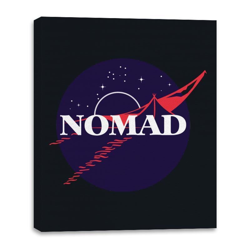 Nomad - Canvas Wraps Canvas Wraps RIPT Apparel 16x20 / Black