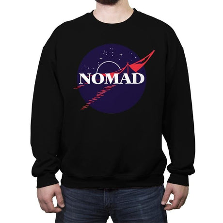 Nomad - Crew Neck Sweatshirt Crew Neck Sweatshirt RIPT Apparel Small / Black
