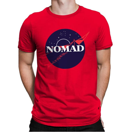 Nomad - Mens Premium T-Shirts RIPT Apparel Small / Red