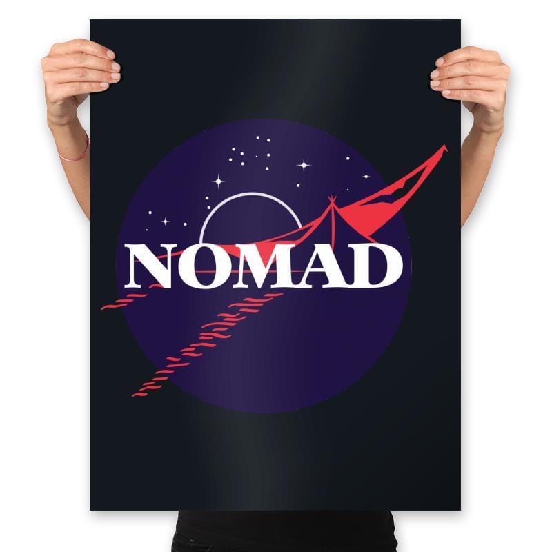 Nomad - Prints Posters RIPT Apparel 18x24 / Black