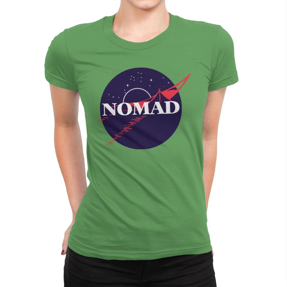 Nomad - Womens Premium T-Shirts RIPT Apparel Small / Kelly
