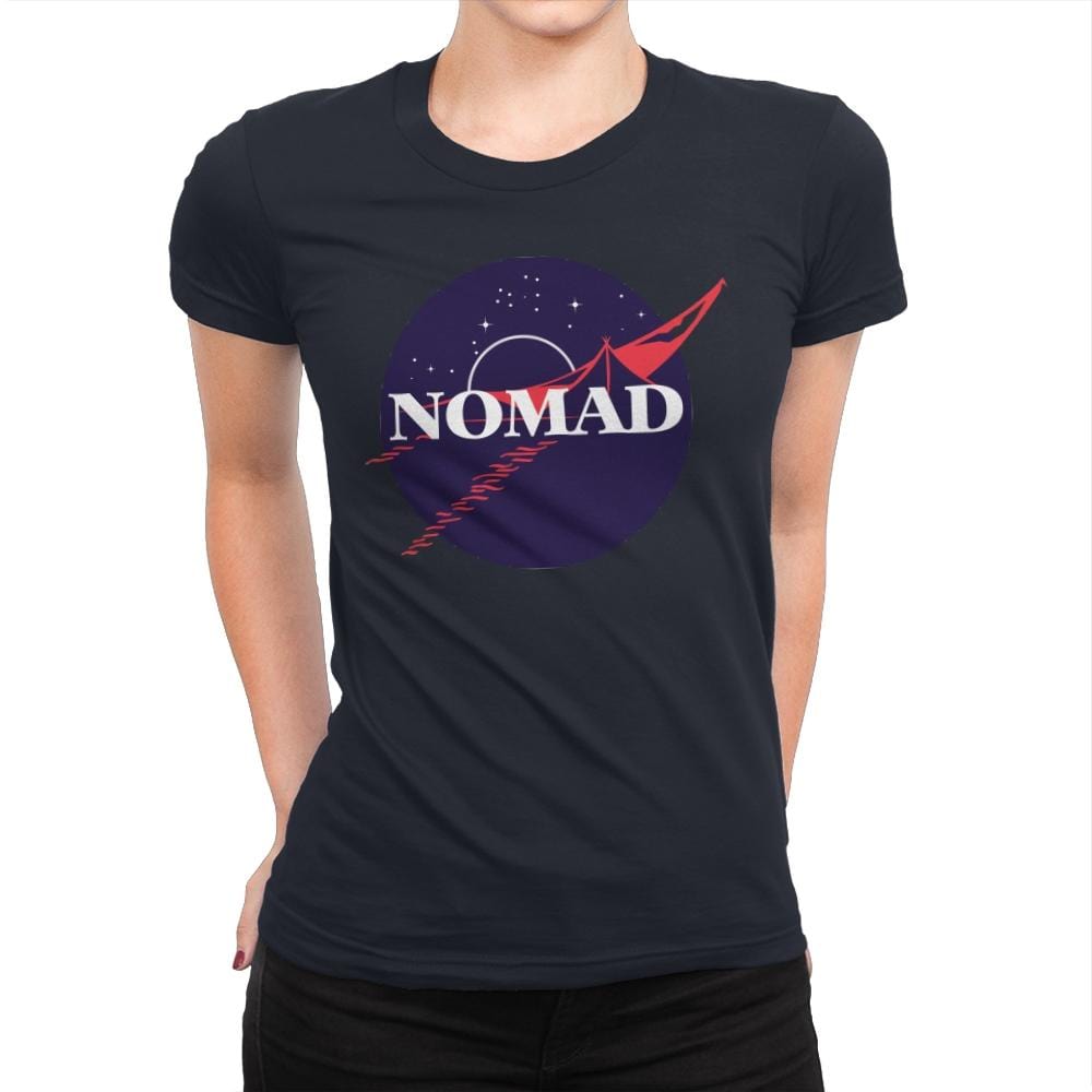 Nomad - Womens Premium T-Shirts RIPT Apparel Small / Midnight Navy