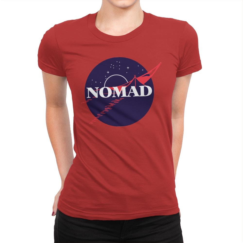 Nomad - Womens Premium T-Shirts RIPT Apparel Small / Red