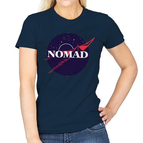 Nomad - Womens T-Shirts RIPT Apparel Small / Navy
