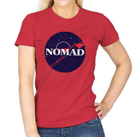 Nomad - Womens T-Shirts RIPT Apparel Small / Red