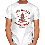 Noodles Santa Carla - Mens T-Shirts RIPT Apparel Small / White
