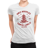 Noodles Santa Carla - Womens Premium T-Shirts RIPT Apparel Small / White