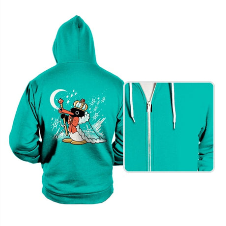 Noot Noot King - Hoodies Hoodies RIPT Apparel Small / Teal