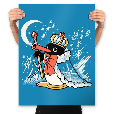 Noot Noot King - Prints Posters RIPT Apparel 18x24 / Sapphire