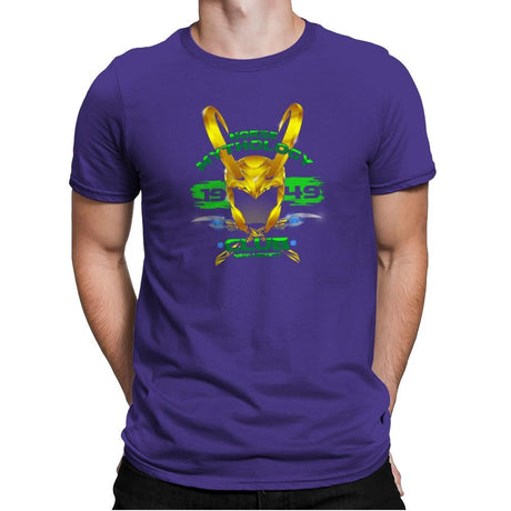 Norse Mythology Club Exclusive - Mens Premium T-Shirts RIPT Apparel Small / Purple Rush
