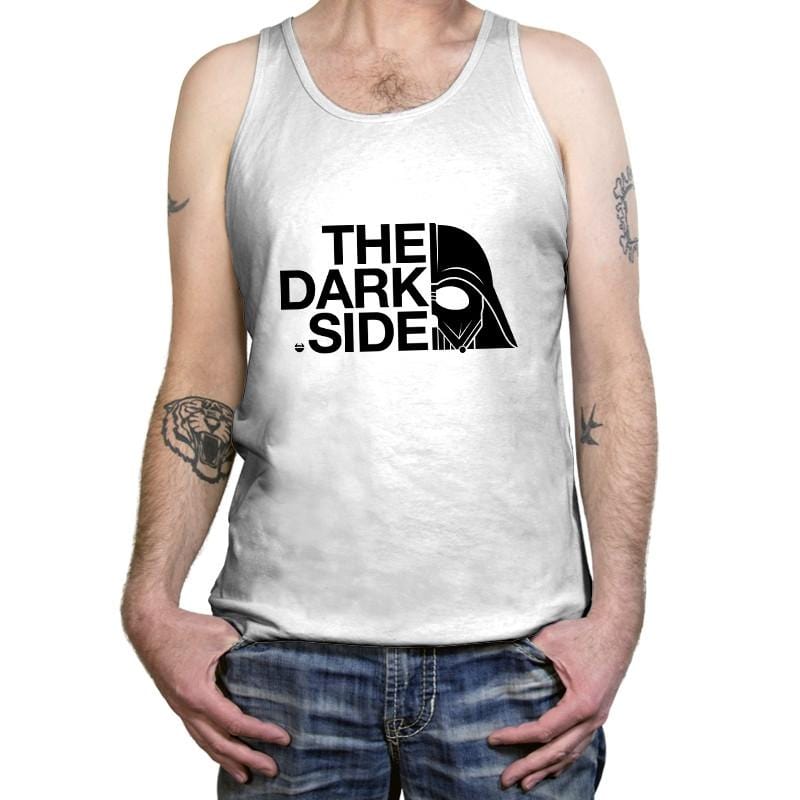 North of the Dark Side Exclusive - Tanktop Tanktop RIPT Apparel X-Small / White