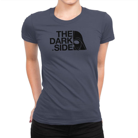 North of the Dark Side Exclusive - Womens Premium T-Shirts RIPT Apparel Small / Indigo
