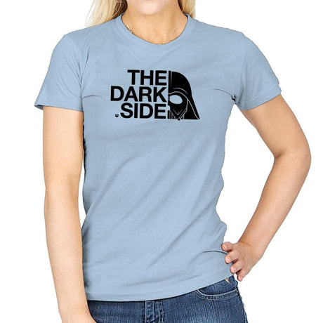 North of the Dark Side Exclusive - Womens T-Shirts RIPT Apparel Small / Light Blue