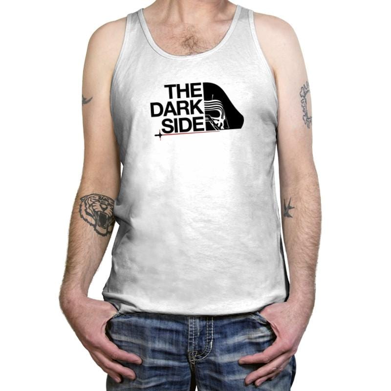 North of the Darker Side Exclusive - Tanktop Tanktop RIPT Apparel X-Small / White